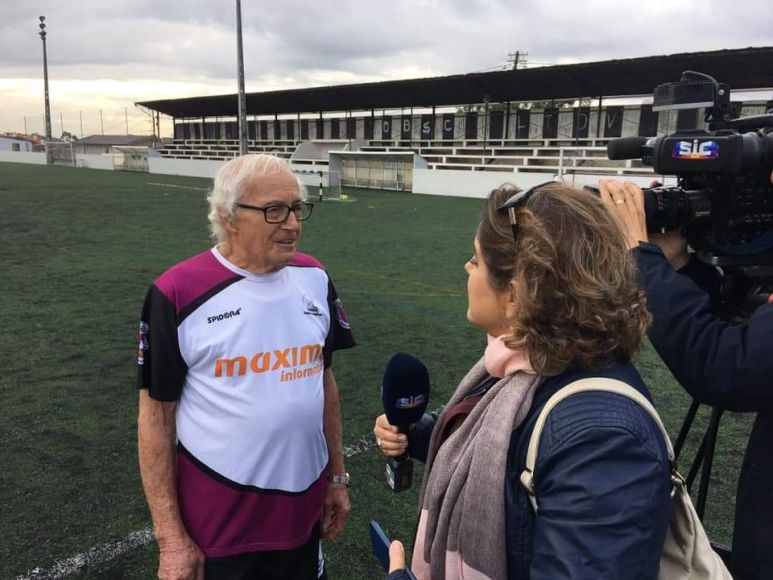 Dia Mundial da 3ª Idade - Equipa de W. F. da Universidade Sénior de Oliveira do Bairro, em direto no Telejornal da SIC às 13H00