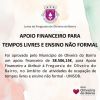 APOIO FINANCEIRO PARA TEMPOS LIVRES E ENSINO N&Atilde;O FORMAL