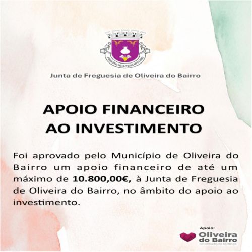 APOIO AO INVESTIMENTO